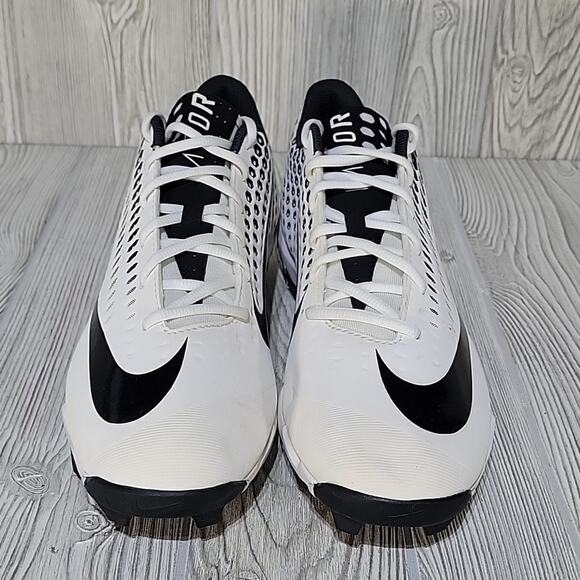 Nike Men's Vapor Ultra 2 Keystone Fast Flex Cleats, White/Black, Size 13, NEW - Picture 3 of 14